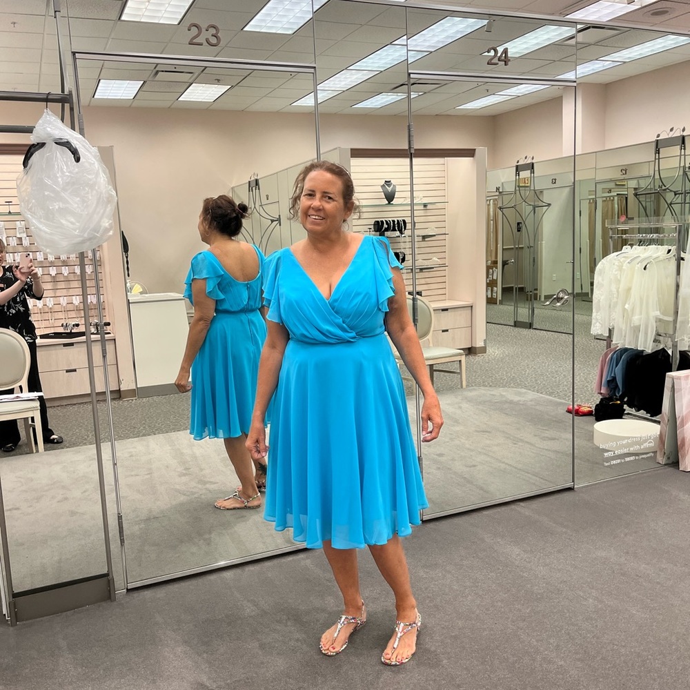 Size 12 David’s bridal bridesmaid dress